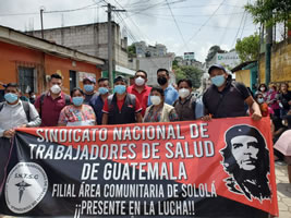 Sindicato Nacional de Trabajadores de Salud de Guatemala (SNTSG) 