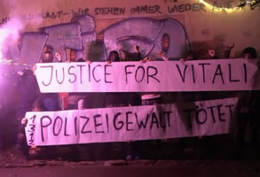 #JusticeForVitaliN. Foto von Solidaritätskreis Mouhamed entstanden an und mit der @haldi_47