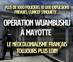 Frankreich: #Mayotte - Contre l’opération Wuambushu