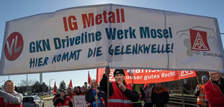GKN DRIVELINE MUSS BLEIBEN! (Foto: IG Metall Zwickau?