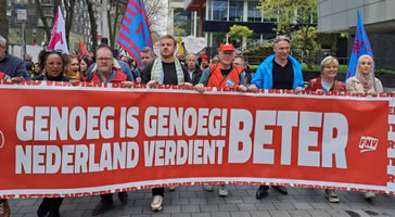 #NLverdientbeter: Niederländischer Gewerkschaftsbund FNV kämpft für Inflationsausgleich