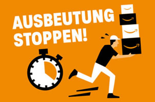 Peng!-Kampagne: Ausbeutung durch Subunternehmen stoppen! Amazon & Co: Fremdvergabe und Werkverträge im Paketgeschäft müssen verboten werden