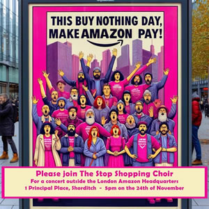 Amazon: #BuyNothingDay in Großbritanien zum Black Friday am 24.11.23