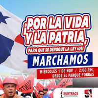 Panama: Breites Protestbündnis gegen das Kupfer-Abkommen mit kanadischem Minenbetreiber Minera Panamá (Aufruf zum 1.11.2023)