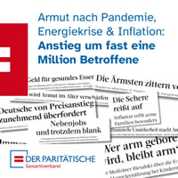 Paritätischer Armutsbericht 2024: Armut in der Inflation - betrifft 16,8 Prozent der Bevölkerung