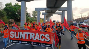 Panama: Breit unterstützter 24-Stunden-Streik der Baugewerkschaft SUNTRACS gegen politische Repression durch Schließung von Bankkonten und Strafverfahren
