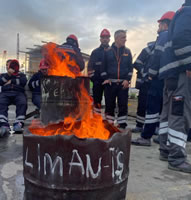 Hafenarbeiter bei Borusan Lojistik, entlassen weil sie Mitglied von Liman-İş wurden, leisten erfolgreichen Widerstand für ihre Gewerkschaftsrechte