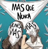 Heute mehr denn je: Nie wieder. Gedenken am 49. Jahrestag des Militärputsches in Argentinien unter dem Motto "Gegen den Faschismus und das geplante Elend"