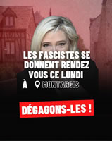Proteste am 9.6.2025 in Frankreich: Auf nach Montargis. Wir haben einen Empfangskomitee für die faschistische Internationale organisiert