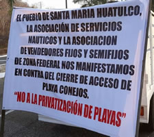 Mexiko: Oaxacas Küstendörfer organisieren sich gegen die Privatisierung ihrer Strände