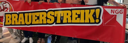 NGG: Brauer-Wut in Sachsen! Streiks für mehr Lohn und gegen die Lohnmauer In den sechs Betrieben des „Brau-Kombinat Ost“