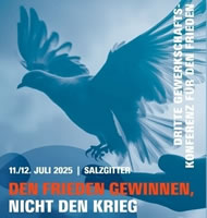Den Frieden gewinnen, nicht den Krieg: 3. Gewerkschaftskonferenz für den Frieden der RLS in Salzgitter am 11./12. Juli 2025