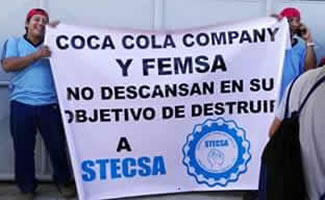 Sindicato de Trabajadores de Embotteladora Central S. A. (Stecsa): Die Gewerkschaft bei Coca-Cola in Guatemala