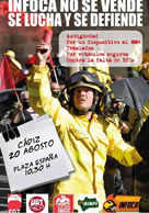 Spanien: Die Gewerkschaften FeSMC-UGT Soria, CCOO Soria und SORIA CGT kritisieren die prekären Arbeitsbedingungen der Waldbrandbekämpfer
