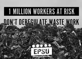 EPSU: Environmental Omnibus plan puts waste workers at serious risk