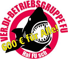 Die ver.di-Betriebsgruppe der Freien Universität Berlin fordert für die TV-L-Tarifrunde 2025/2 u.a. 600 € für Alle