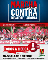 Marcha Nacional Contra o Pacote Laboral - Todos a Lisboa! (CGTP)