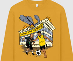 [Mit dem LabourNet-Discount-Code] Das Mai-2026-Shirt von Working Class History/dna: Football To The Footballers!