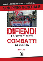 Die USI-CIT ruft zum 1. Mai zu einem landesweiten 24-Stunden-Generalstreik aller Berufsgruppen im öffentlichen und privaten Verkehrssektor Italiens auf