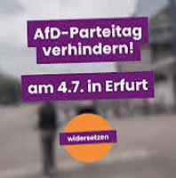 widersetzen: AfD Bundesparteitag verhindern - Am 4. Juli in Erfurt Höcke stoppen!