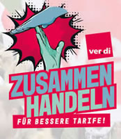 ver.di-Tarifrunde im Handel 2026: Zusammen handeln. Für bessere Tarife!