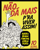 Portugal: Aufruf zu landesweit Protesten am 10.10.2026 der Plattform „Não dá mais para viver assim“ („So kann man nicht mehr leben“)