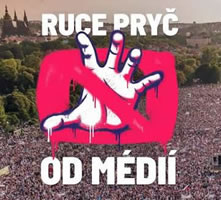 Tschechien: Aktion "Hände weg den Medien" 